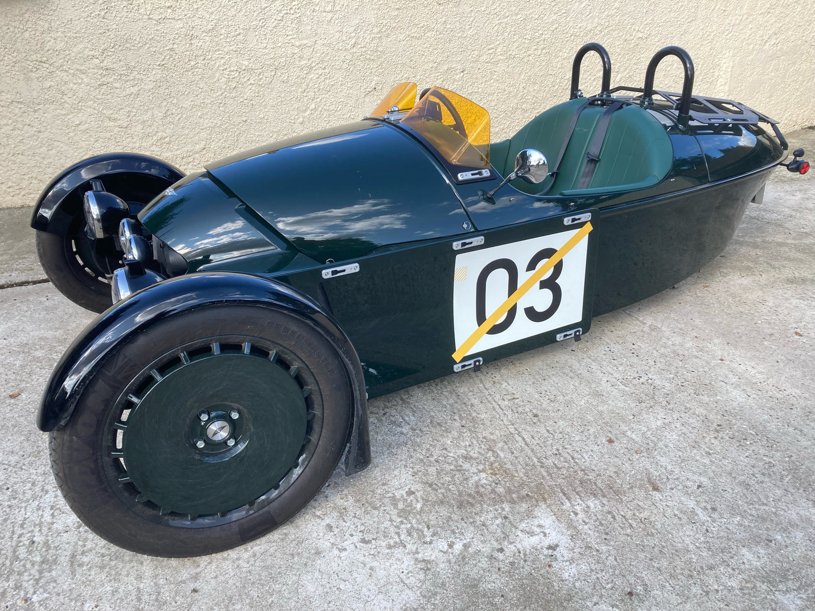 New Apollo Teflon® coated outdoor car cover for the Morgan Super 3