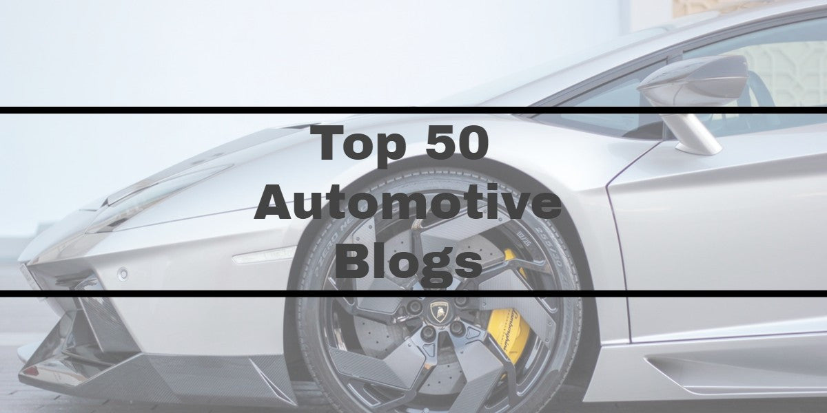 Top 50 automobile blogs