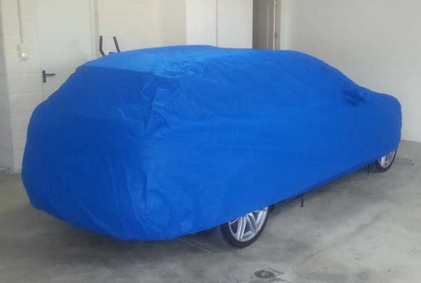 Sahara Indoor dust car covers for Daimler