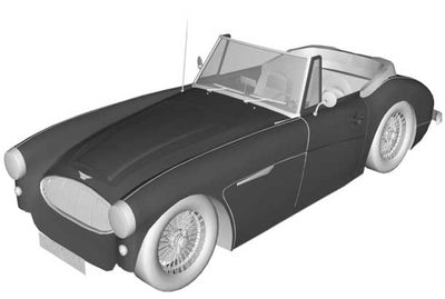Monsoon outdoor waterproof winter car covers for AUSTIN HEALEY
