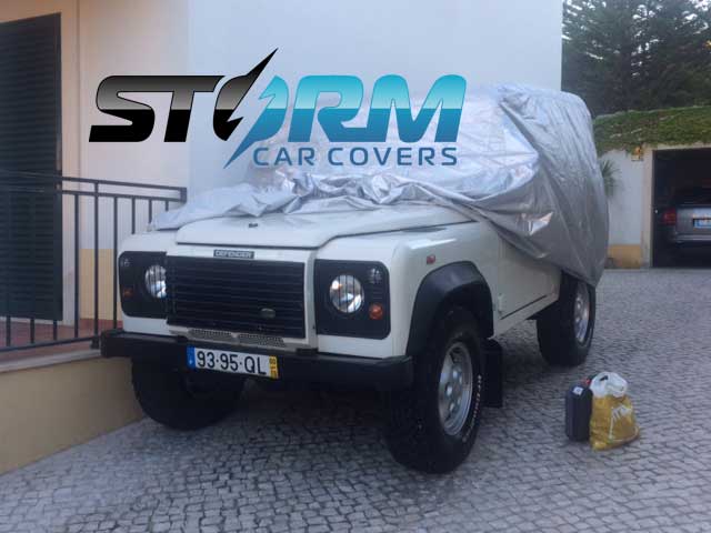 Voyager outdoor lightweight car covers for Land Rover and Range Rover