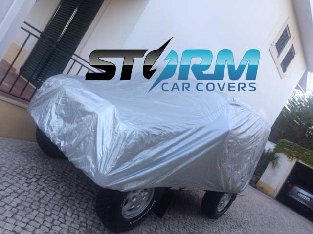 Voyager outdoor lightweight car covers for Land Rover and Range Rover