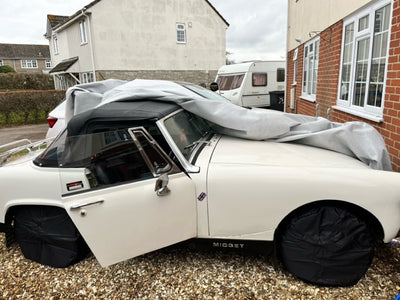 Stormforce outdoor breathable car covers for MG